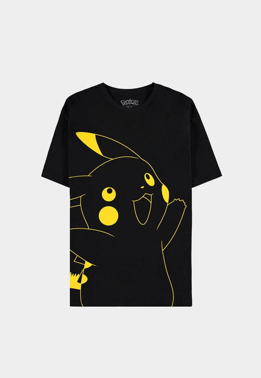 Pokemon T-Shirt Pikachu Outline Größe L Image 1