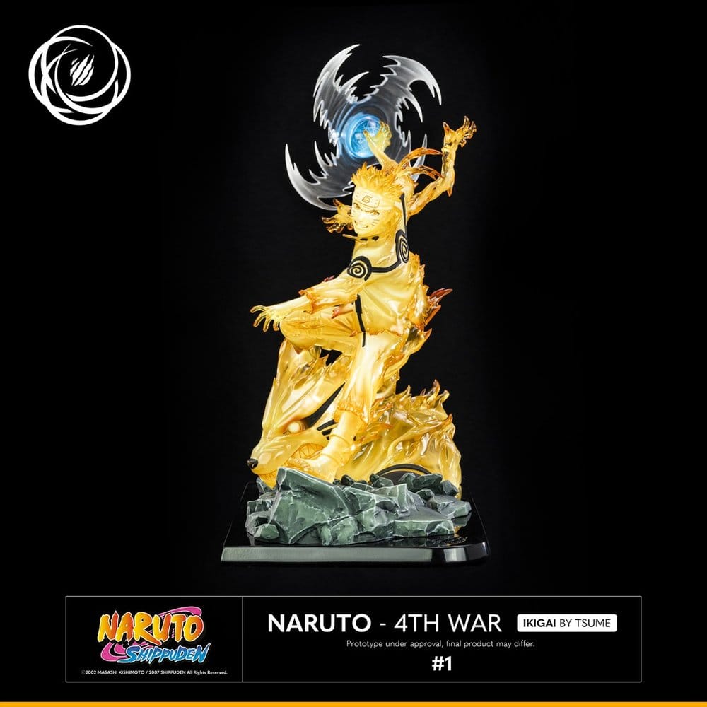 Naruto IKIGAI Figur 1/6 Naruto Fourth Great Ninja War Image 1