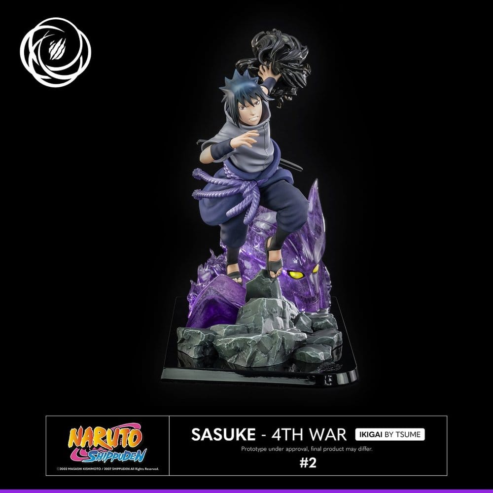 Naruto IKIGAI Figur 1/6 Sasuke Fourth Great Ninja War Image 1