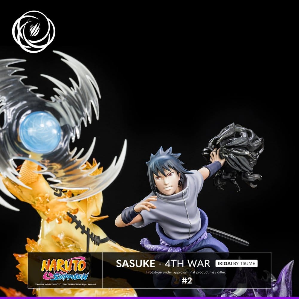 Naruto IKIGAI Figur 1/6 Sasuke Fourth Great Ninja War Image 3