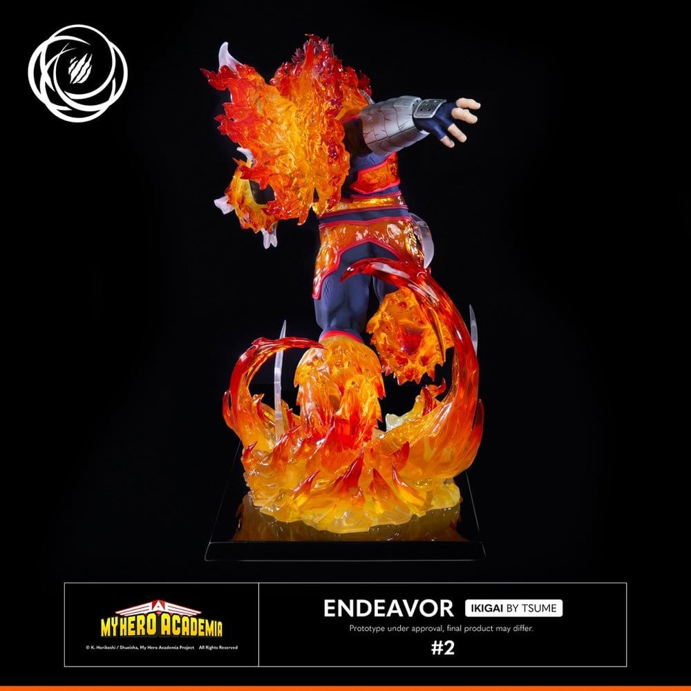 My Hero Academia IKIGAI Figur 1/6 Endeavor Image 2