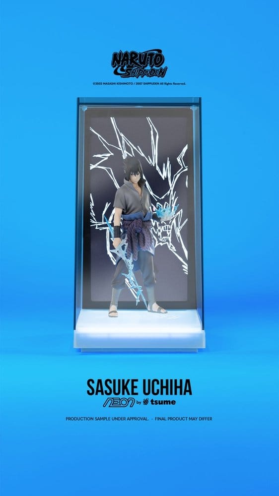 Naruto Neon Figur 1/9 Sasuke Uchiha 25 cm Image 4