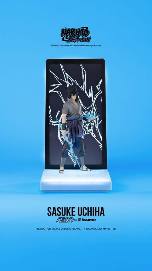 Naruto Neon Figur 1/9 Sasuke Uchiha 25 cm Image 1