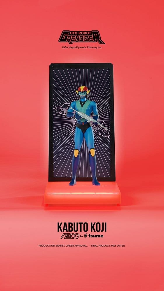 Grendizer Neon Figur 1/9 Kabuto Koji - Alcor 25 cm Image 1