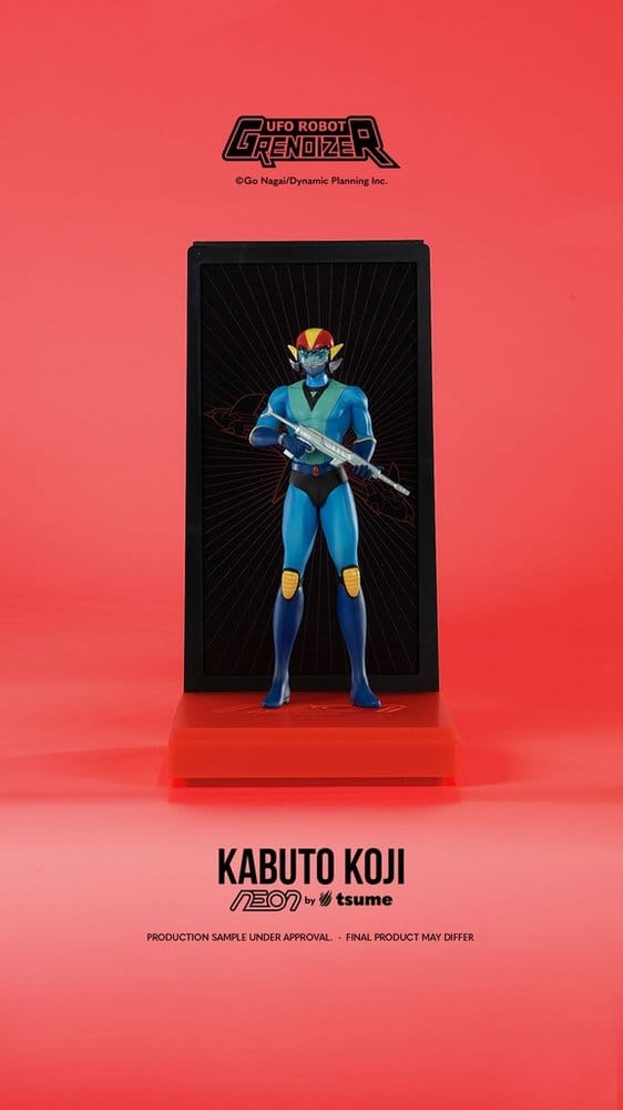 Grendizer Neon Figur 1/9 Kabuto Koji - Alcor 25 cm Image 5