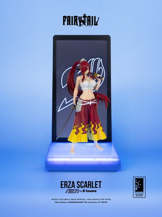Fairy Tail Neon Figur 1/9 Erza Scarlet 25 cm Image 1