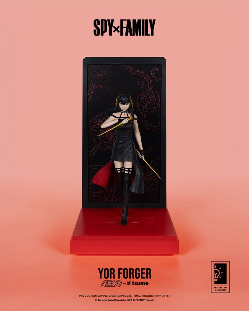 Spy x Family Neon Figur 1/9 Yor Forger 20 cm Image 1
