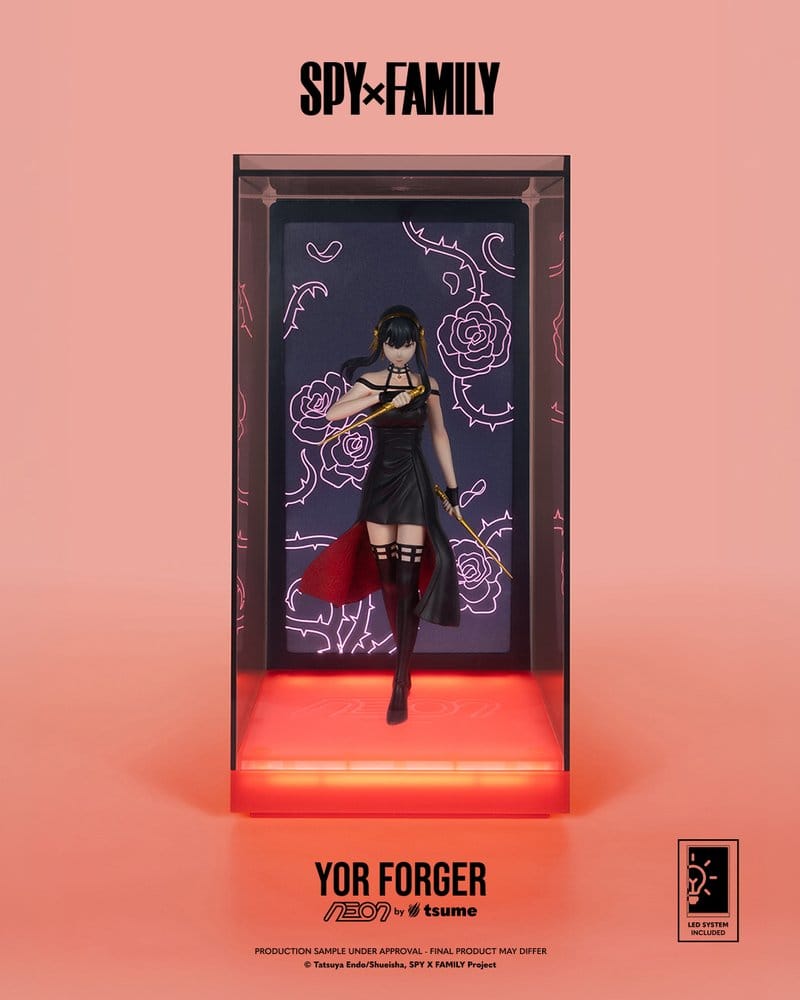 Spy x Family Neon Figur 1/9 Yor Forger 20 cm Image 4