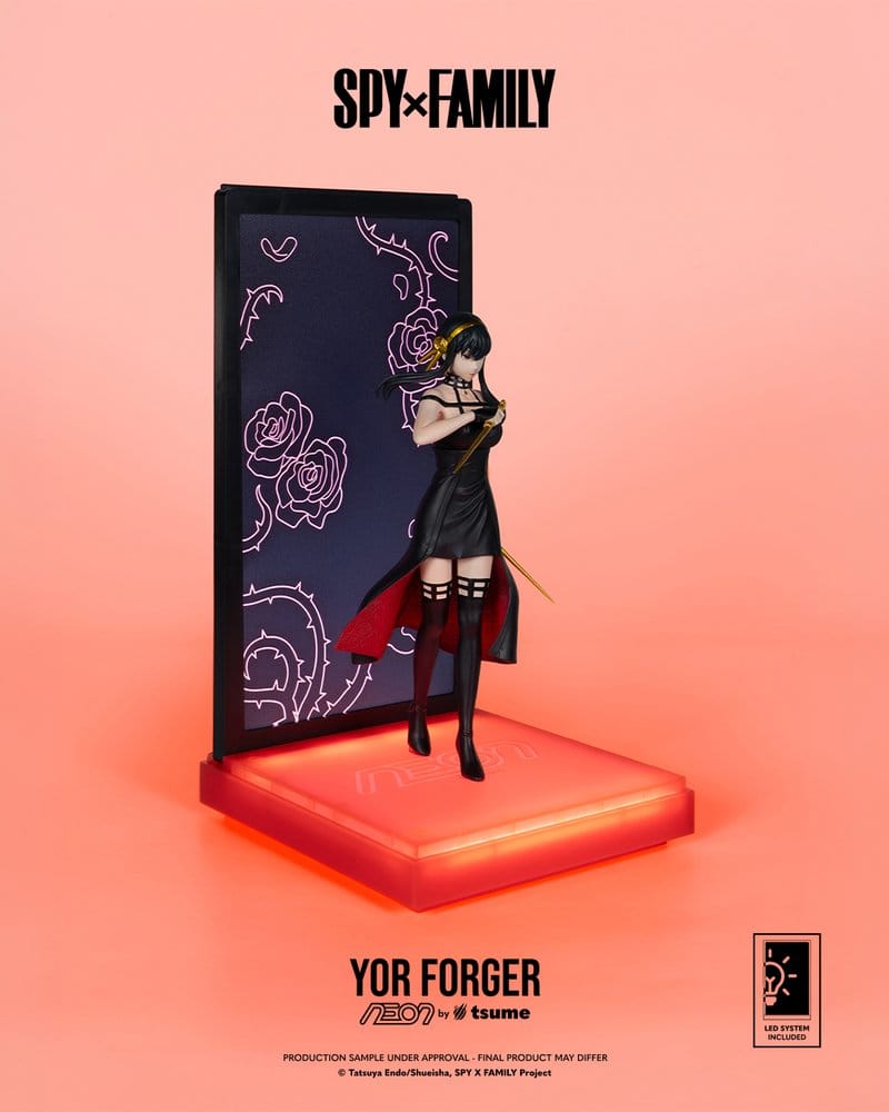 Spy x Family Neon Figur 1/9 Yor Forger 20 cm Image 6