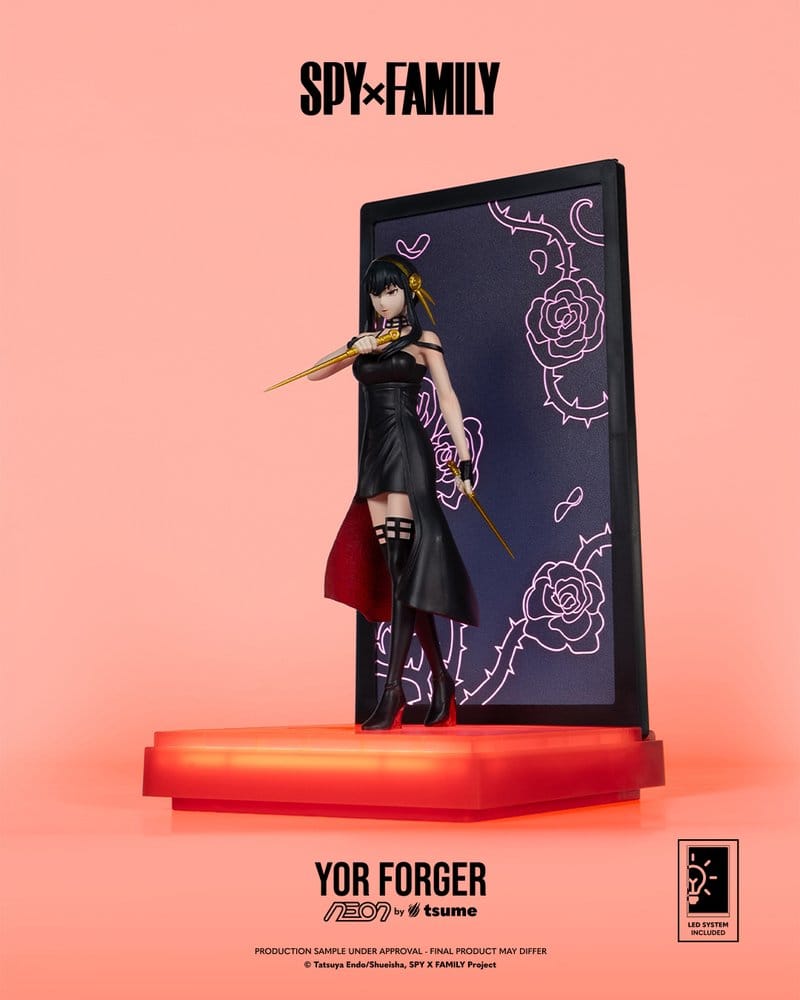 Spy x Family Neon Figur 1/9 Yor Forger 20 cm Image 7