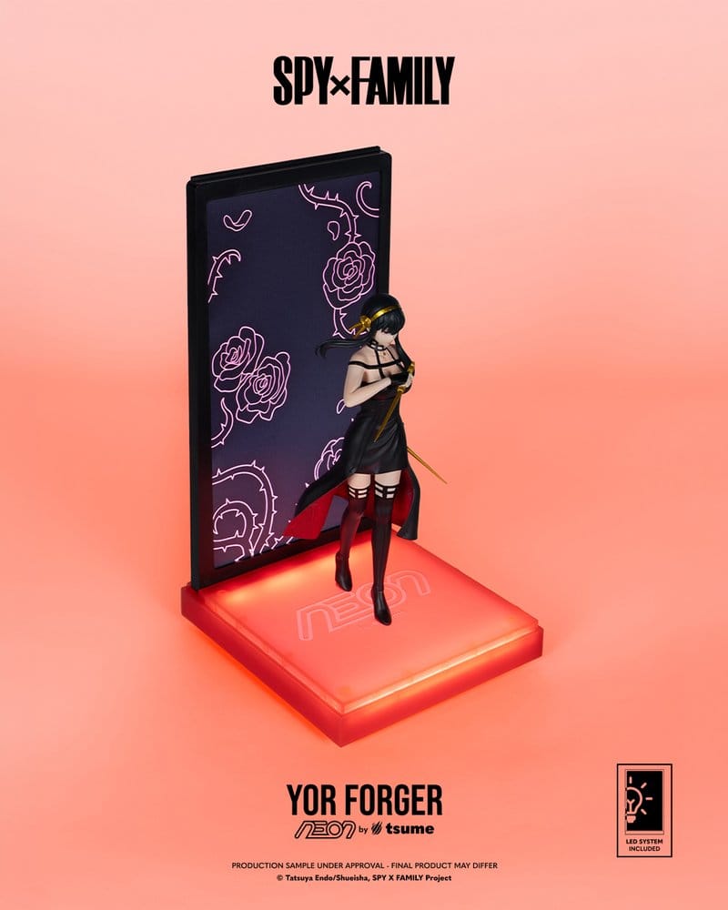 Spy x Family Neon Figur 1/9 Yor Forger 20 cm Image 9
