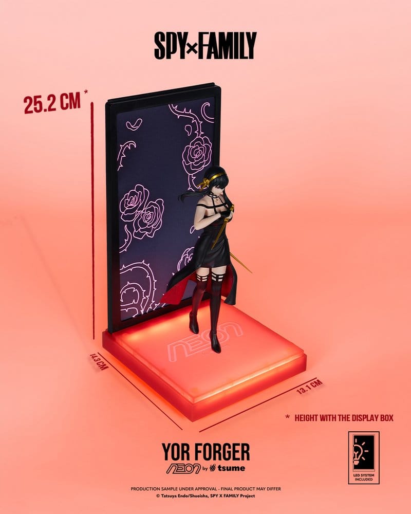 Spy x Family Neon Figur 1/9 Yor Forger 20 cm Image 10