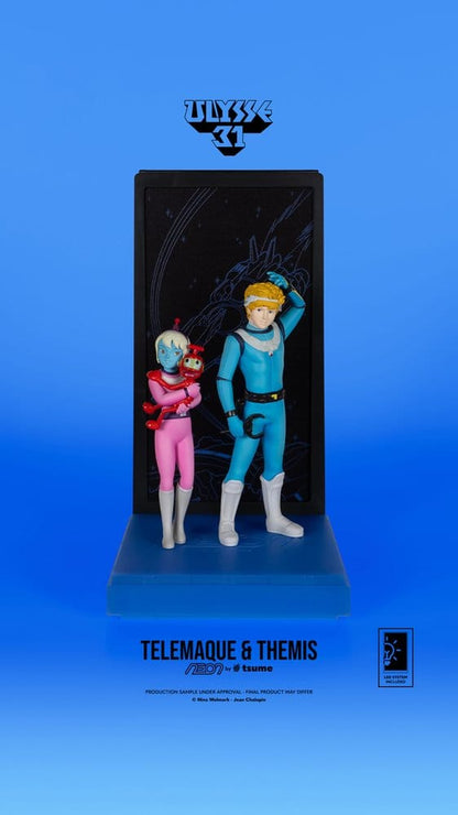 Ulysse 31 Neon Figur 1/9 Telemachus & Themis 20 cm Image 3