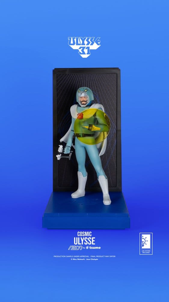 Ulysse 31 Neon Figur 1/9 Ulysse Cosmic Version 20 cm Image 3