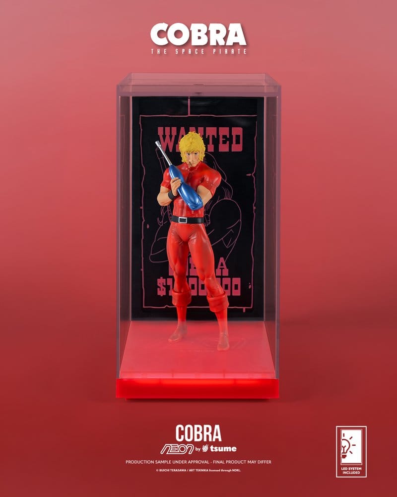 Cobra Neon Figur 1/9 Cobra The Space Pirate 20 cm Image 4
