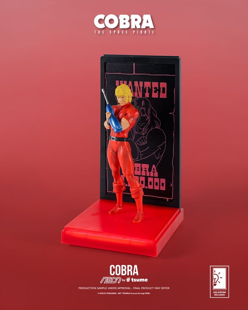 Cobra Neon Figur 1/9 Cobra The Space Pirate 20 cm Image 5