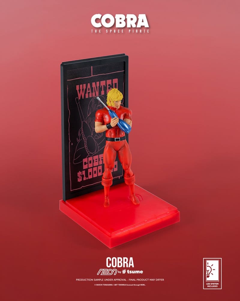 Cobra Neon Figur 1/9 Cobra The Space Pirate 20 cm Image 7