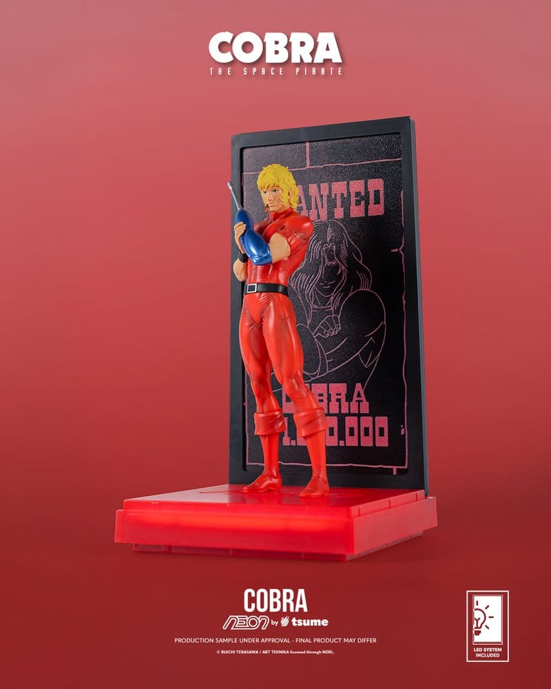Cobra Neon Figur 1/9 Cobra The Space Pirate 20 cm Image 9