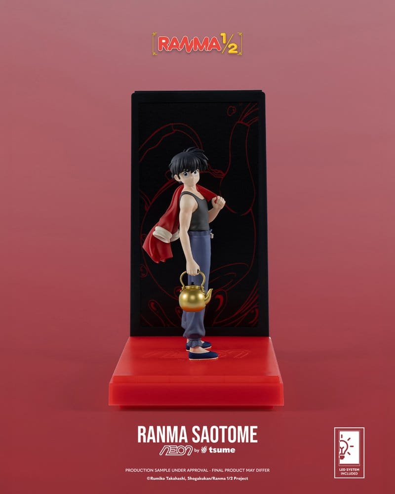Ranma Neon Figur 1/9 Ranma Saotome Boy 20 cm Image 1