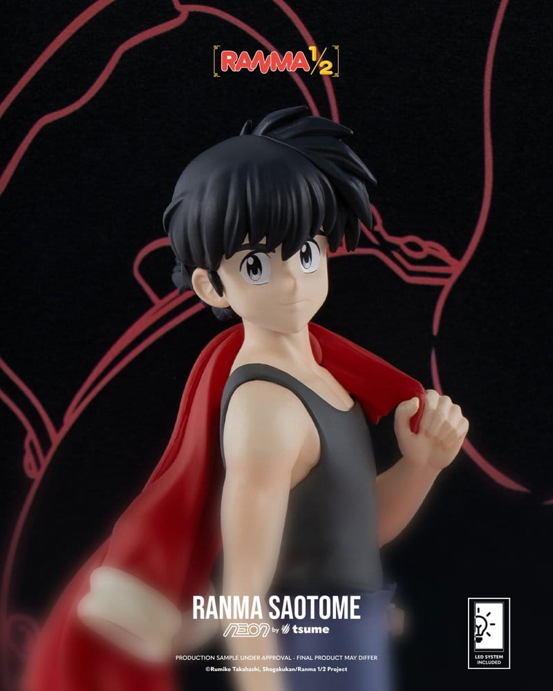 Ranma Neon Figur 1/9 Ranma Saotome Boy 20 cm Image 2
