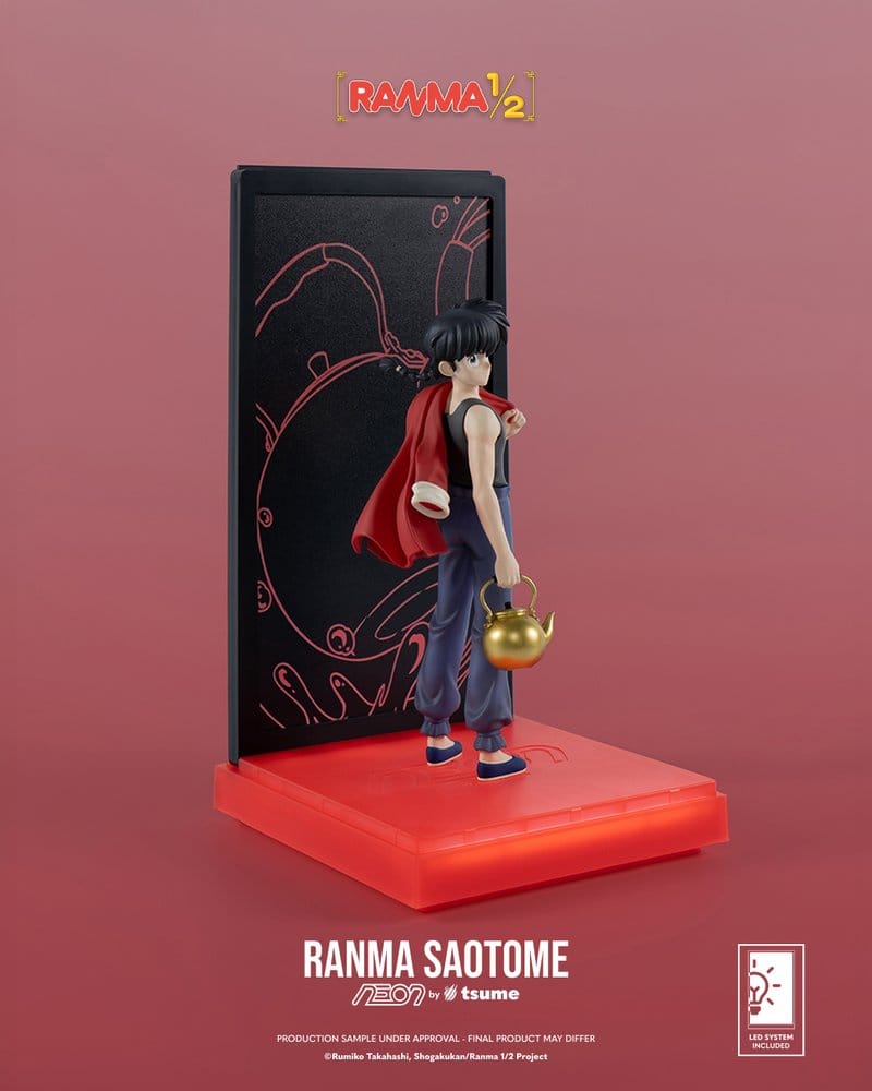 Ranma Neon Figur 1/9 Ranma Saotome Boy 20 cm Image 6