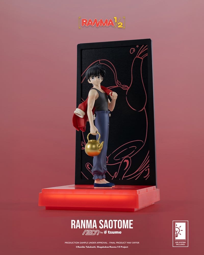 Ranma Neon Figur 1/9 Ranma Saotome Boy 20 cm Image 7