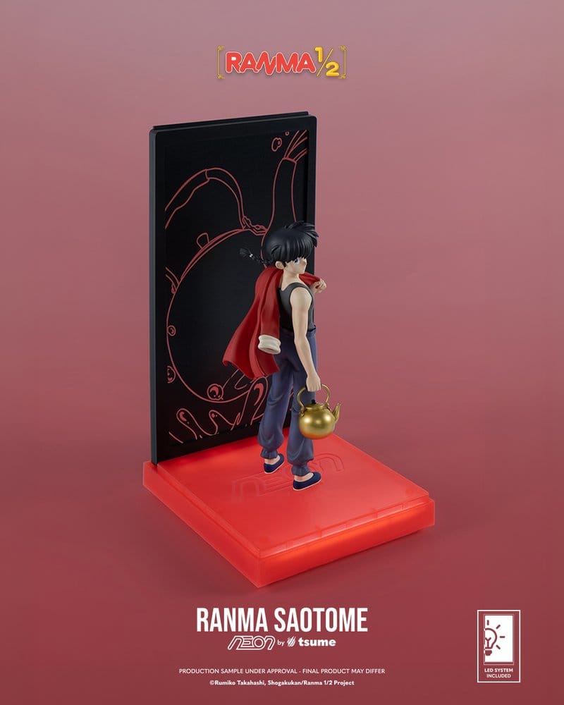 Ranma Neon Figur 1/9 Ranma Saotome Boy 20 cm Image 9