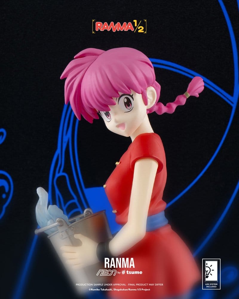 Ranma Neon Figur 1/9 Ranma Saotome Girl 20 cm Image 2