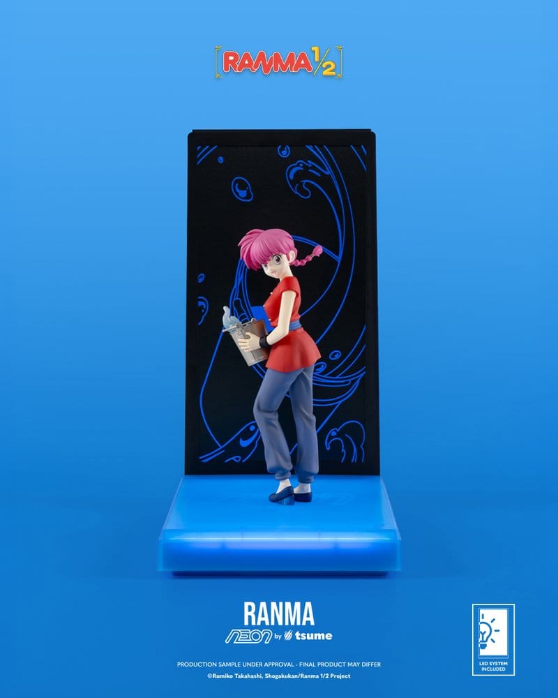 Ranma Neon Figur 1/9 Ranma Saotome Girl 20 cm Image 3