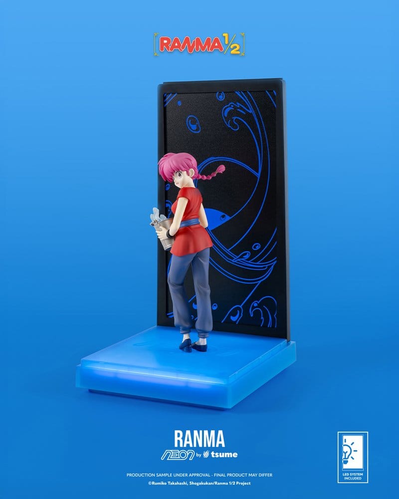 Ranma Neon Figur 1/9 Ranma Saotome Girl 20 cm Image 5