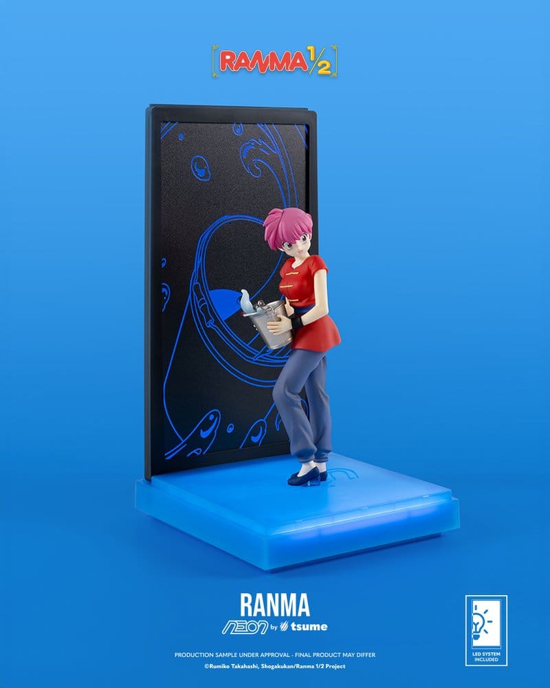 Ranma Neon Figur 1/9 Ranma Saotome Girl 20 cm Image 6