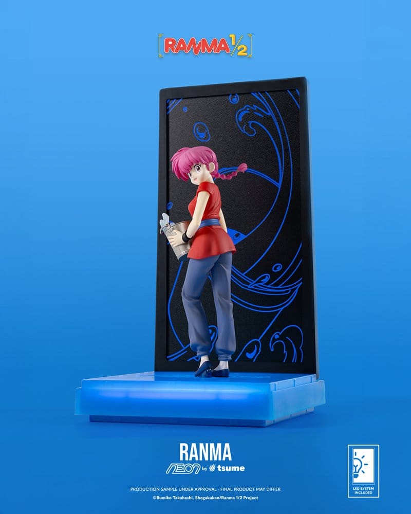 Ranma Neon Figur 1/9 Ranma Saotome Girl 20 cm Image 7