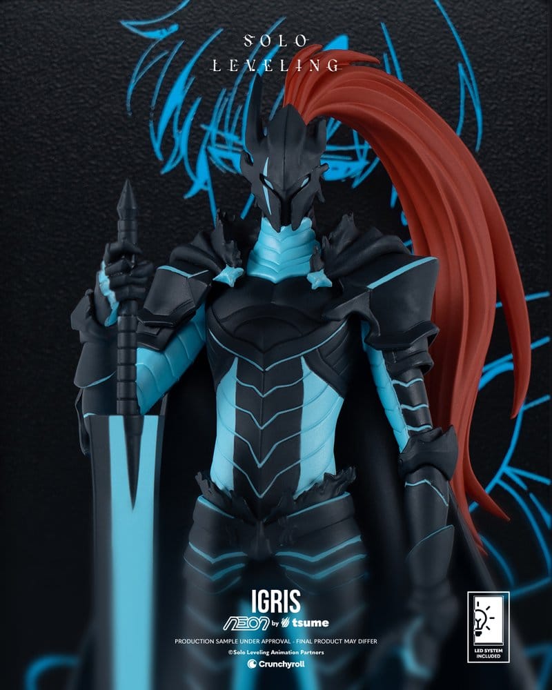Solo Leveling Neon Figur 1/9 Igris 20 cm Image 2