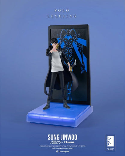 Solo Leveling Neon Figur 1/9 Sung Jinwoo 20 cm Image 5