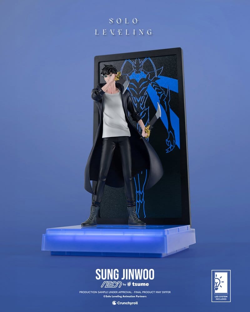 Solo Leveling Neon Figur 1/9 Sung Jinwoo 20 cm Image 10