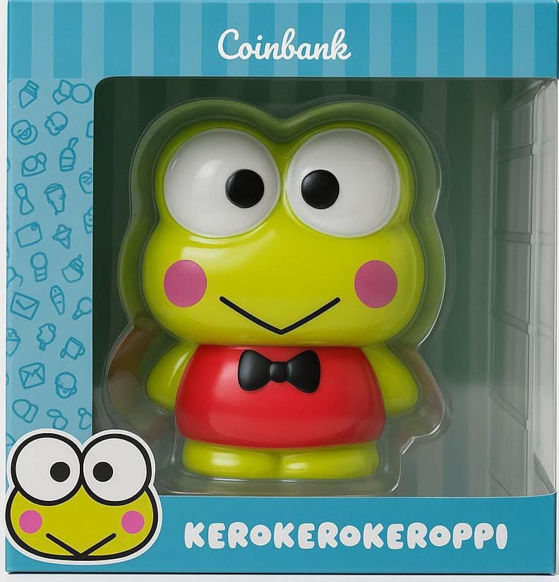 Sanrio 3D Spardose Keroppi Image 1