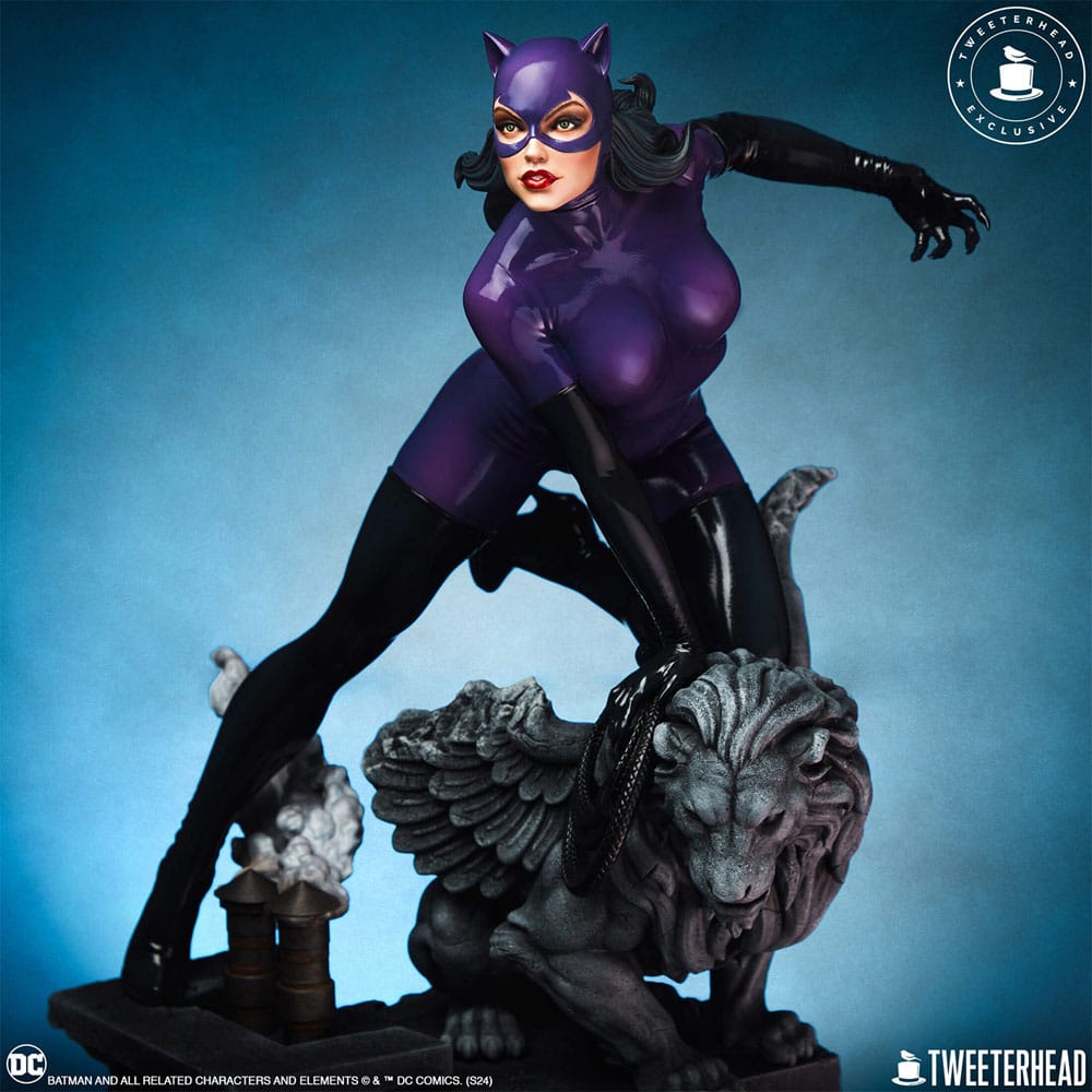 DC Comics Maquette 1/6 Catwoman (Purple Edition) 35 cm Image 2