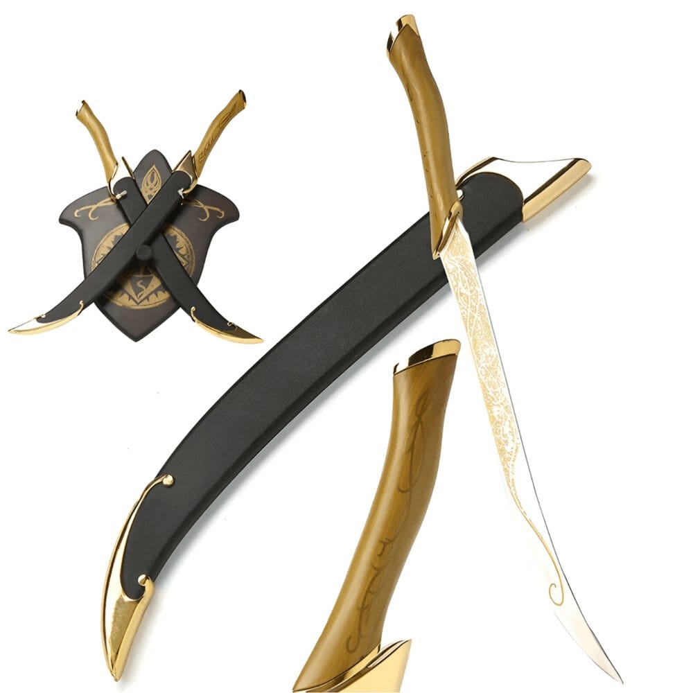 Herr der Ringe Replik 1/1 Schwertscheiden für Legolas Messer 50 cm Image 2