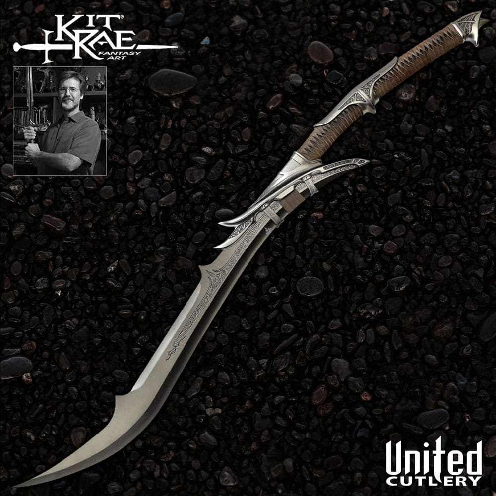 Kit Rae Swords of the Ancients Replik 1/1 Mithrodin: Dark Edition Fantasy Sword Image 1