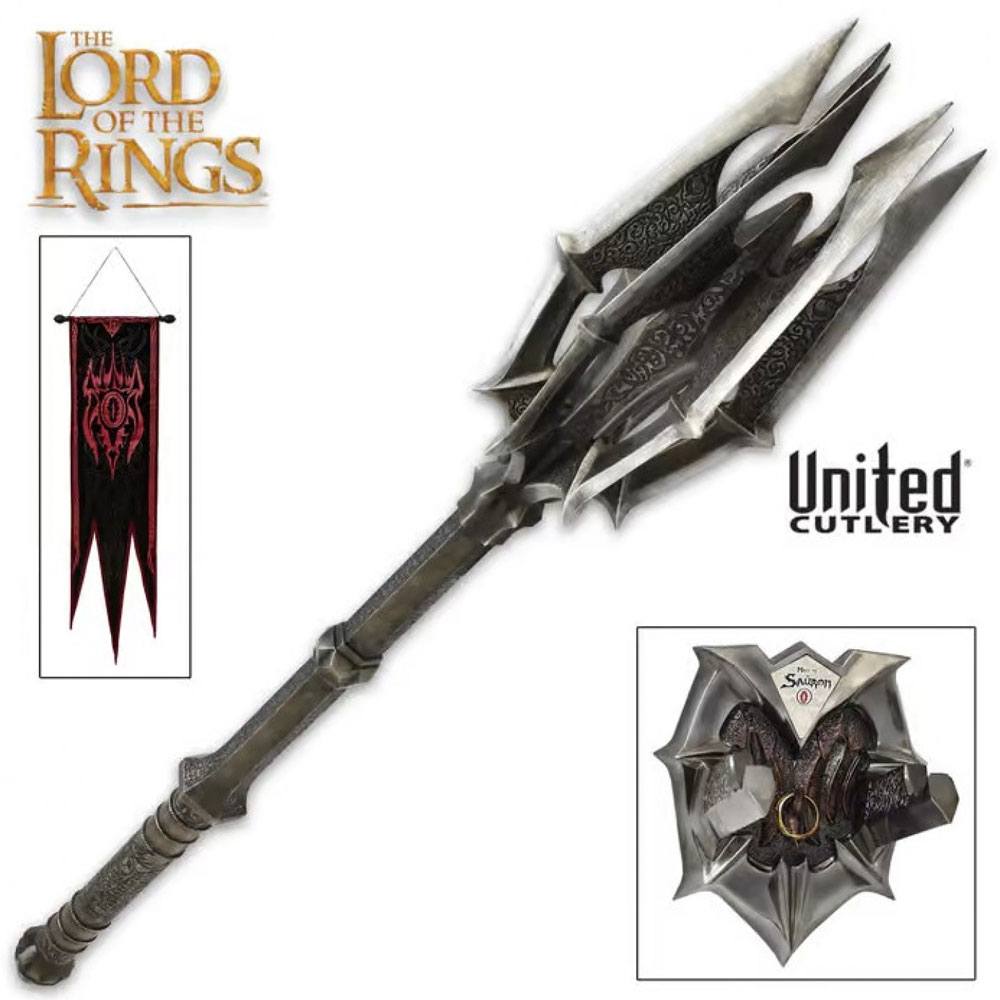 Herr der Ringe Replik 1/1 Saurons Keule mit Ring Image 1