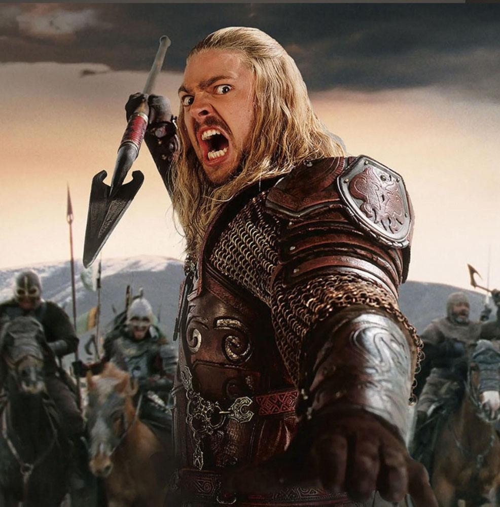 Herr der Ringe Replik 1/1 Eomers Speer 213 cm Image 4