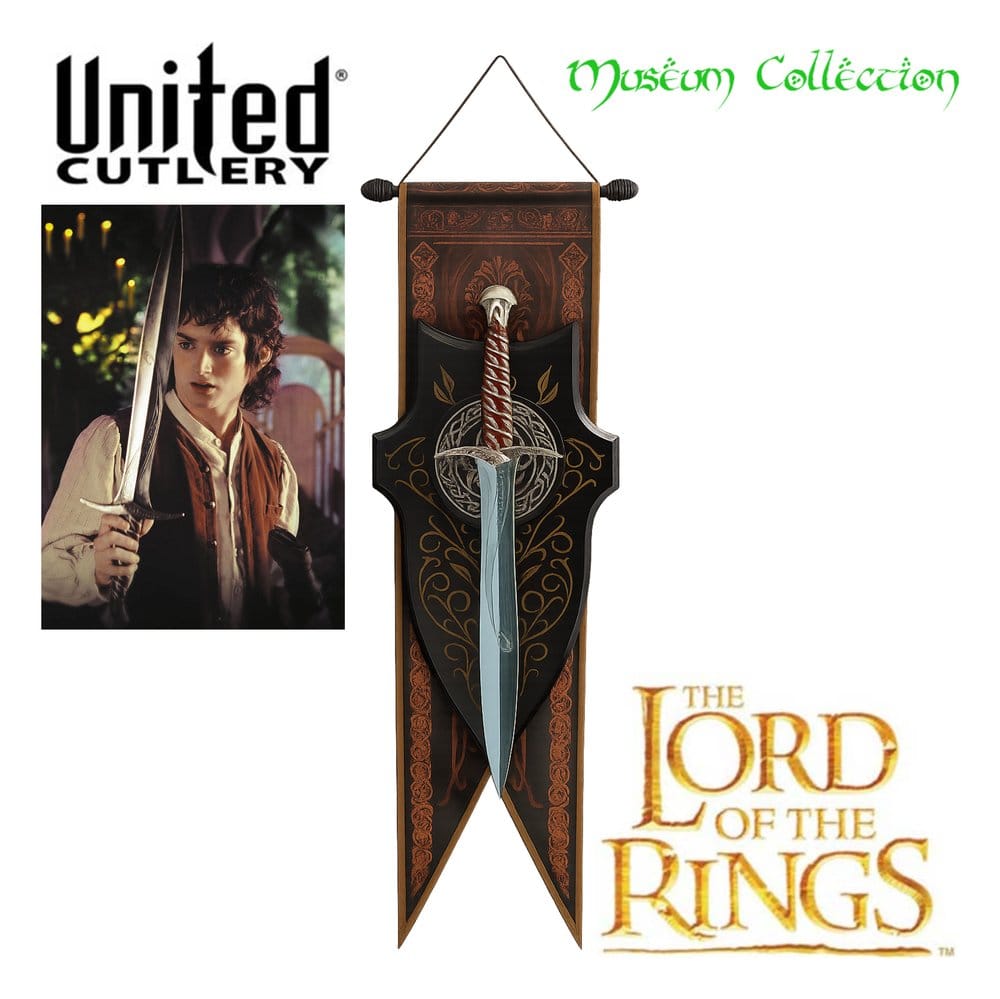 Herr der Ringe Museum Collection Replik Stich Schwert (Blaue Klinge) Image 2