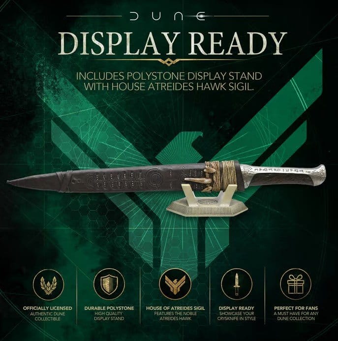 Dune Replik 1/1 Paul Atreides Crysknife (Dune Part II) 49 cm Image 2
