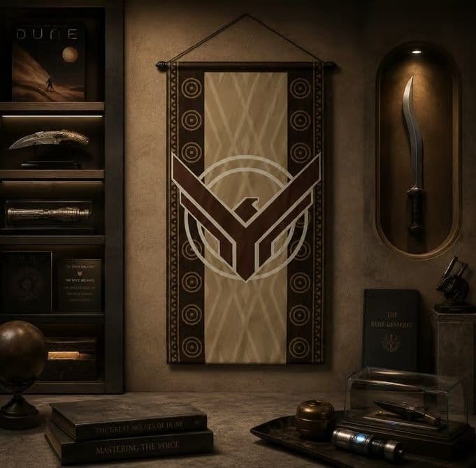Dune Replik 1/1 Kriegsbanner House Atreides Image 2