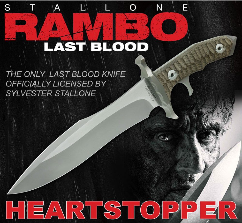 Rambo: Last Blood Replik 1/1 Heartstopper Messer 38 cm Image
