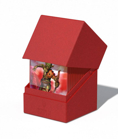 Ultimate Guard Return To Earth Boulder Deck Case 100+ Standardgröße Rot Image 6