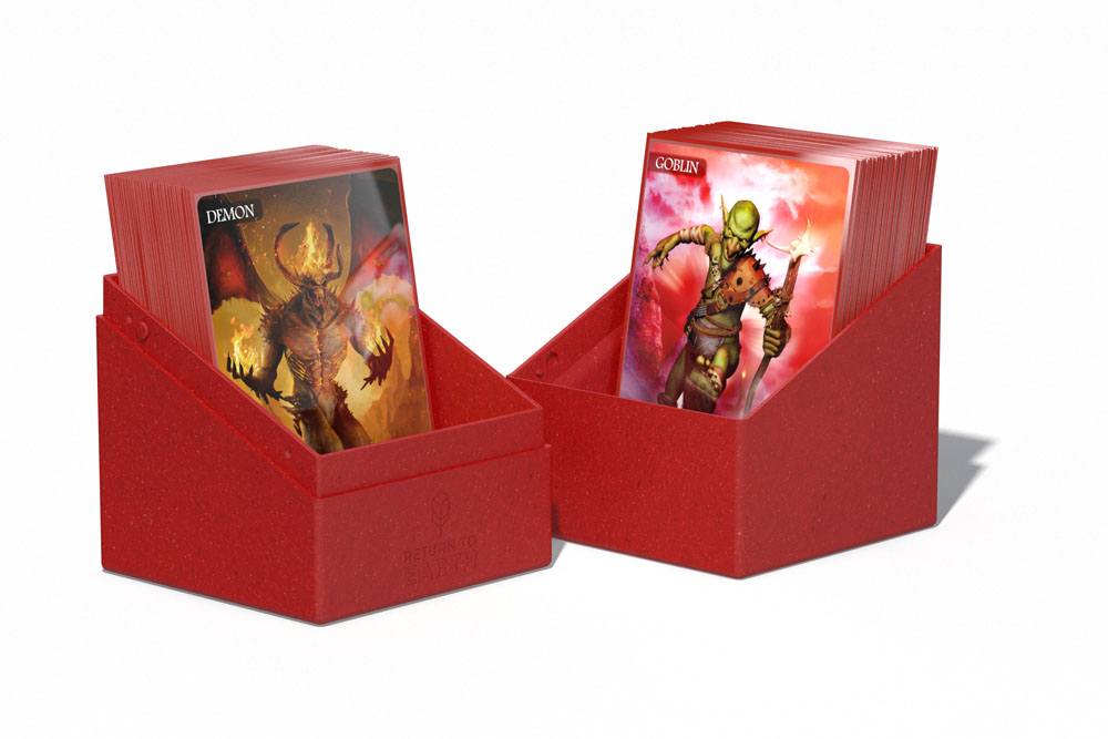 Ultimate Guard Return To Earth Boulder Deck Case 100+ Standardgröße Rot Image 8