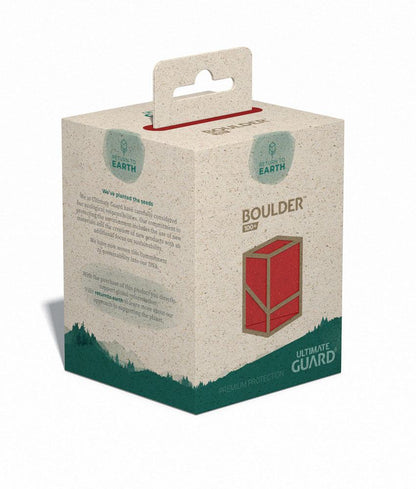 Ultimate Guard Return To Earth Boulder Deck Case 100+ Standardgröße Rot Image 11
