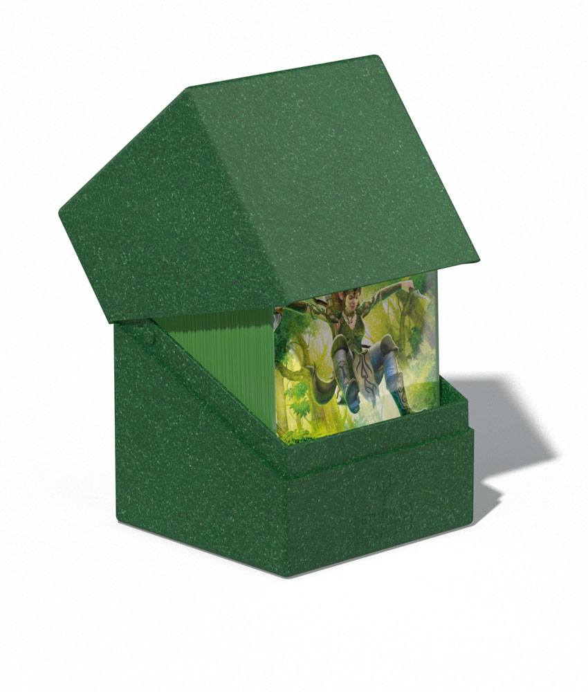 Ultimate Guard Return To Earth Boulder Deck Case 100+ Standardgröße Grün Image 3