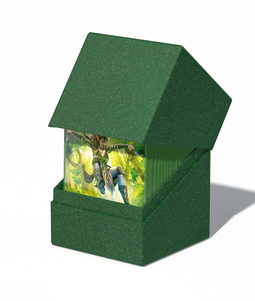 Ultimate Guard Return To Earth Boulder Deck Case 100+ Standardgröße Grün Image 6